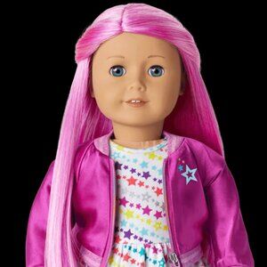 American Girl Doll Truly Me #87 Fuschia/Magenta/Pink Hair